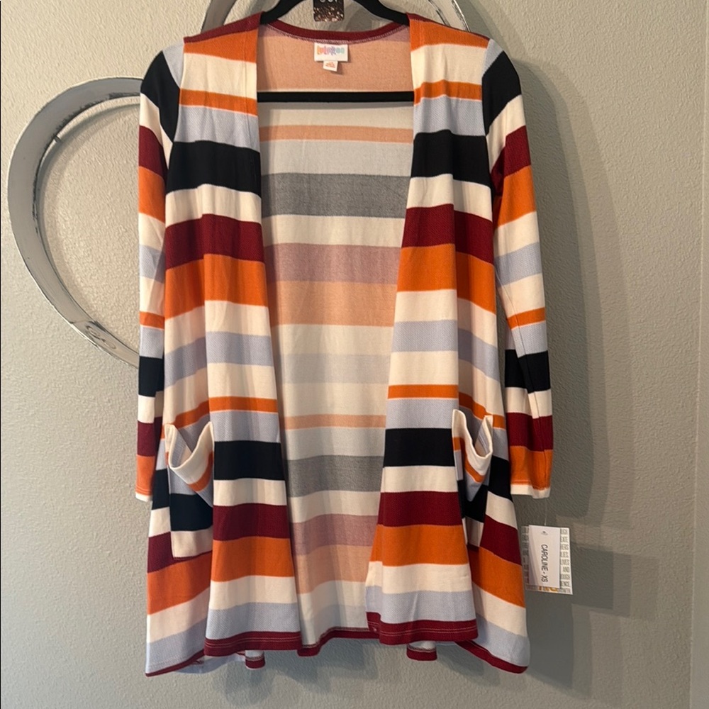 Colorful Striped Luluroe Women's Caroline Sweater